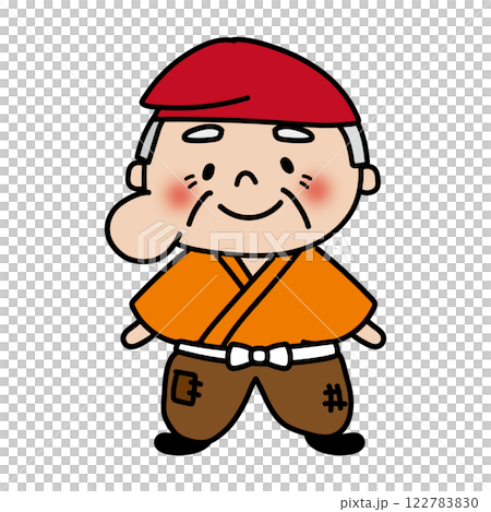 善良的爺爺幫你除駝峰 122783830