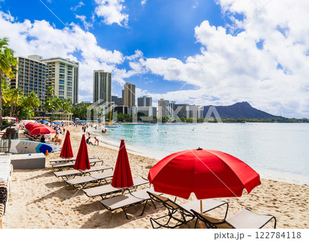 ハワイ ワイキキビーチ ハワイ ワイキキビーチ 122784118