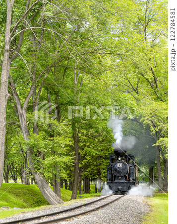 雨宮21号／森林鉄道で活躍した蒸気機関車 122784581