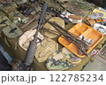 Team of U.S. Army marine corps soldier military war with gun weapon participating and preparing to attack the enemy in Thailand during exercise Cobra Gold training in battle. Combat force. 122785234