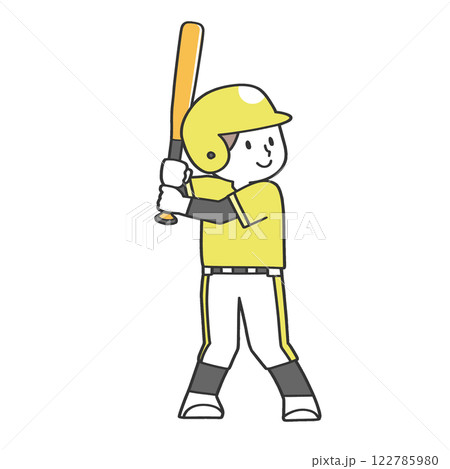 打席に立つ子供 打席に立つ子供 122785980