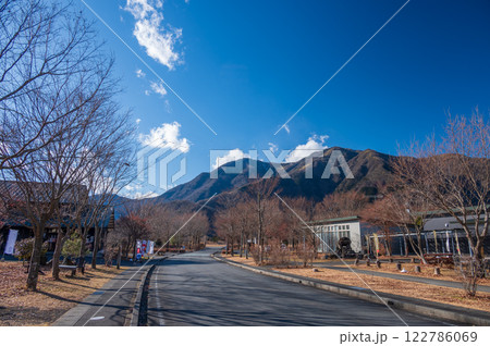 あさぎりフードパークの景観 冬の朝霧高原 あさぎりフードパークの景観 冬の朝霧高原 122786069