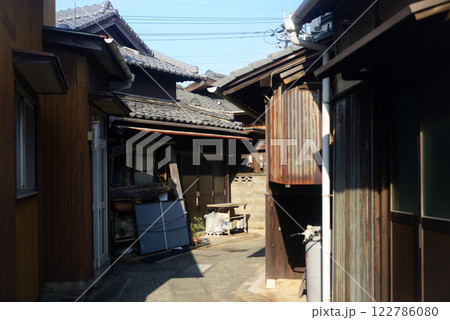 小豆島土庄町迷路のまちの路地 小豆島土庄町迷路のまちの路地 122786080