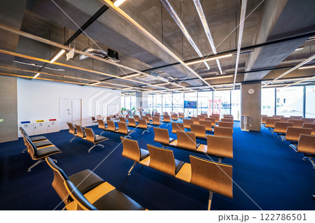 「青森県」八戸港フェリーターミナル 2階ロビー 「青森県」八戸港フェリーターミナル 2階ロビー 122786501