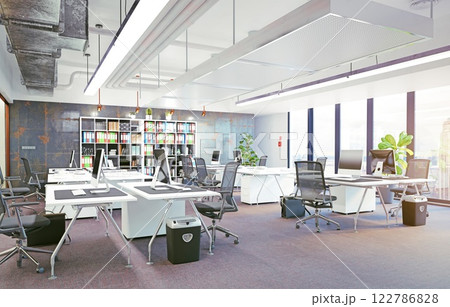 modern office interior, modern office interior, 122786828