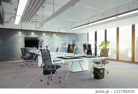 modern office interior, 122786830