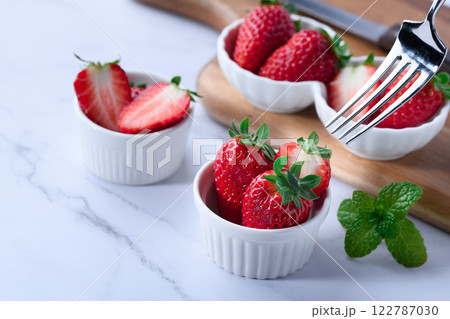 新鮮ないちご 122787030
