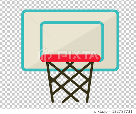 Basketball goal. Vector illustration Basketball goal. Vector illustration 122787731