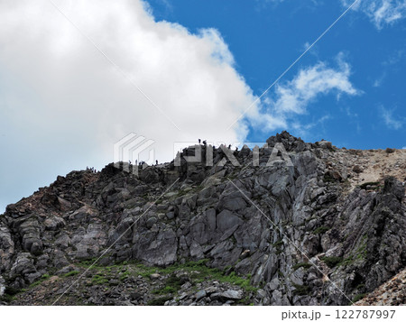 【山の風景】石川県・白山・御前峰山頂（2023年） 122787997
