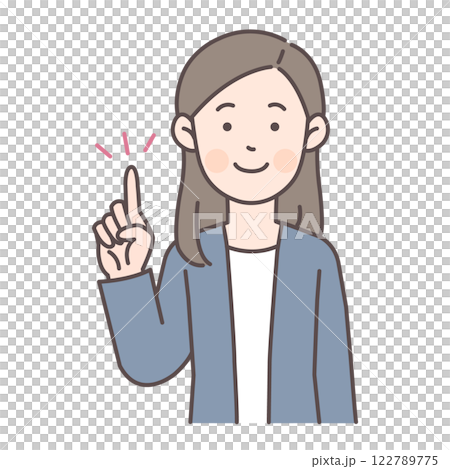 職業婦女指著 1 122789775