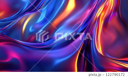 fluid liquid mixing colors concept on light grey background, curve flow, trendy abstract layout fluid liquid mixing colors concept on light grey background, curve flow, trendy abstract layout 122790172