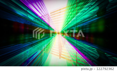 Brightly coloured abstract 122792362