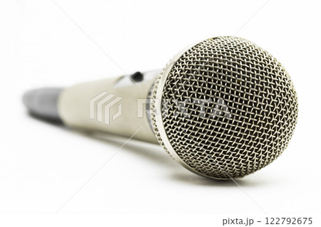 Studio microphone closeup 122792675