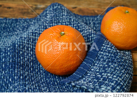 いよかん　愛媛県の特産品で濃厚な味わいの柑橘類 122792874