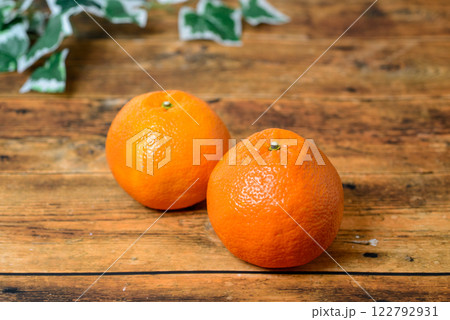 いよかん　愛媛県の特産品で濃厚な味わいの柑橘類 122792931