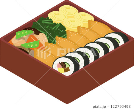 寿司行楽弁当 122793498