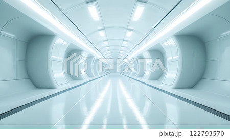futuristic modern office interior with empty space futuristic modern office interior with empty space 122793570
