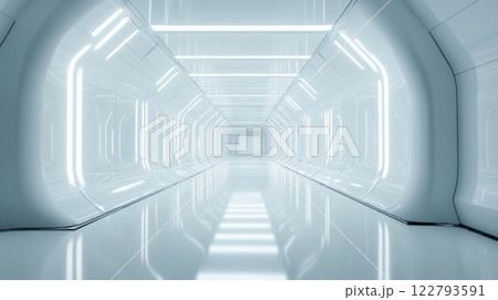 futuristic modern interior with light futuristic modern interior with light 122793591