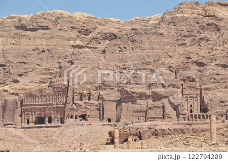 ヨルダン、ペトラ、ペトラ遺跡、王家の墓 122794289