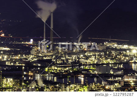 徳山　周南市沿岸部の夜景　山口県周南市 122795287