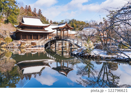 雪の虎渓山永保寺〈岐阜県多治見市〉 122796621