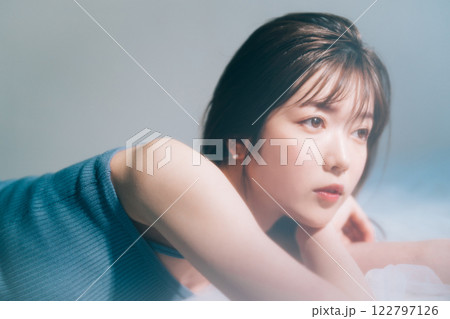 若い女性のビューティーイメージ 若い女性のビューティーイメージ 122797126
