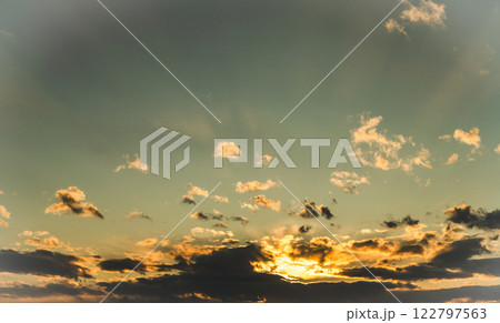 夕空 夕空 122797563