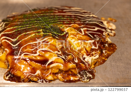 美味しい大阪のお好み焼き 美味しい大阪のお好み焼き 122799037