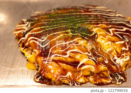 美味しい大阪のお好み焼き 美味しい大阪のお好み焼き 122799038