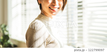 女性モデルのポートレート撮影 女性モデルのポートレート撮影 122799097