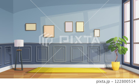 vintage interior of dance yoga room hall vintage interior of dance yoga room hall 122800514