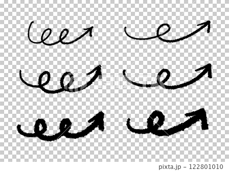 鋼筆手寫箭頭set_black 鋼筆手寫箭頭set_black 122801010