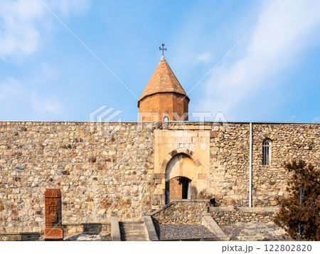 outer wall of Khor Virap Armenian monastery 122802820
