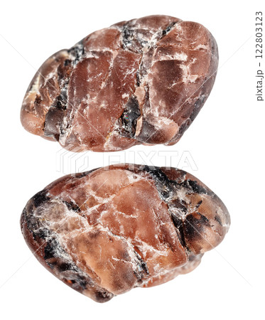 natural specimens of uncut triplite rocks cutout natural specimens of uncut triplite rocks cutout 122803123
