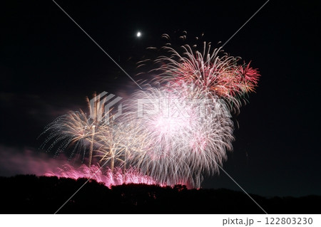 夜空に輝く花火 江南市民花火大会 夜空に輝く花火 江南市民花火大会 122803230