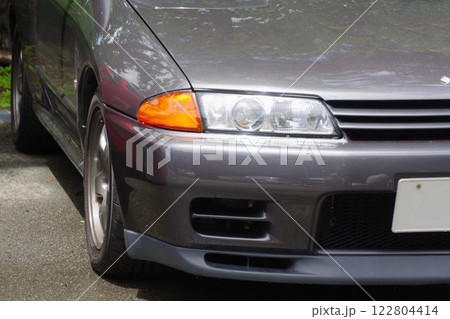 自動車イメージ 日産スカイラインGT-R (R32)のフロントマスク 自動車イメージ 日産スカイラインGT-R (R32)のフロントマスク 122804414