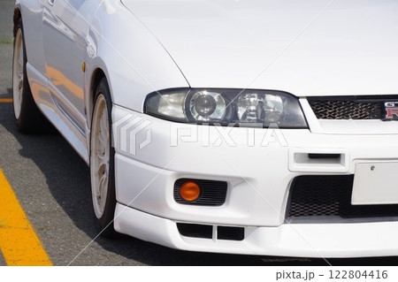自動車イメージ 日産スカイラインGT-R (R33)のフロントマスク 自動車イメージ 日産スカイラインGT-R (R33)のフロントマスク 122804416