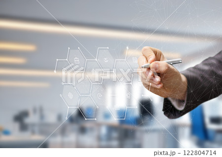 Digital transformation of business. 122804714