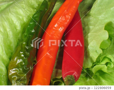 Fresh Bird's Eye Chili: A Vibrant Essential Ingredient in Natural Plant-Based Foods 122806059