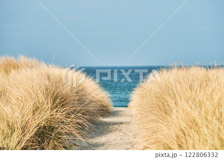 Path to the baltic sea at Rerik 122806332