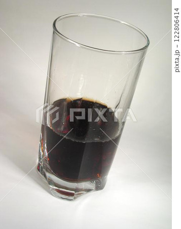 Dark Grape Juice In A Glass 122806414
