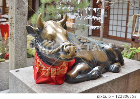 錦天満宮の御神牛 122806558