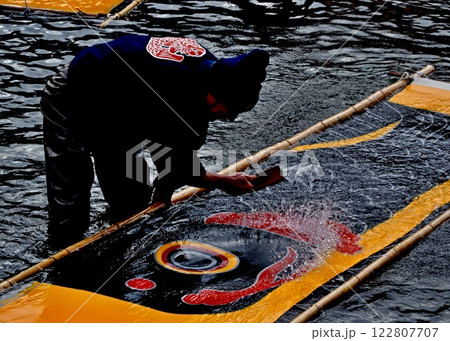 郡上八幡の寒ざらしの風景 122807707
