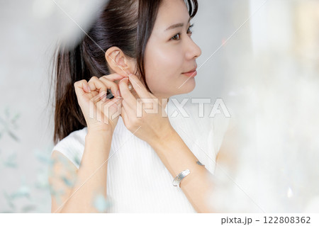 若い女性、ビューティーイメージ 122808362