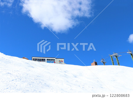 白馬八方尾根スキー場兎平テレマークスキー 122808683