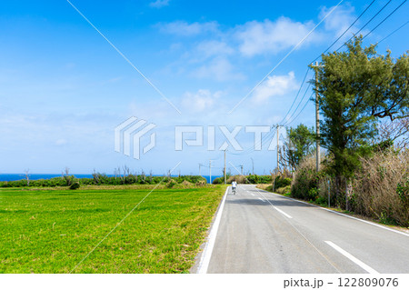 海へ続く道 122809076