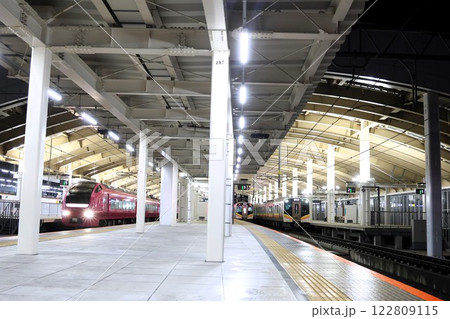 【JR東日本】夜のE653系 特急「いなほ」とE129系(白新線・信越線:新潟駅) 【JR東日本】夜のE653系 特急「いなほ」とE129系(白新線・信越線:新潟駅) 122809115