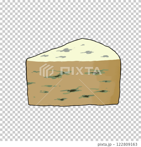 ゴルゴンゾーラチーズのイラスト 122809163