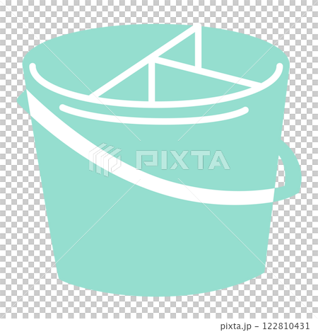 シンプルな水入れのベクターイラスト 122810431