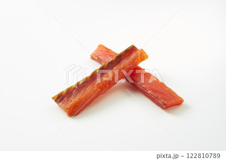 鮭とば　珍味のイメージ 122810789